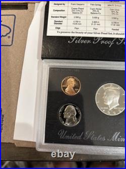 1992-S US SILVER Proof Set 5 Piece Set in Original U. S Mint Packaging Lot Of 4 1992-S US SILVER Proof Set 5 Piece Set in Original U. S Mint Packaging Lot Of 4