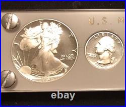 1992 Silver US Mint Proof Set With Silver Eagle San Francisco