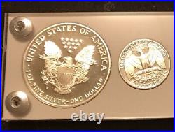 1992 Silver US Mint Proof Set With Silver Eagle San Francisco