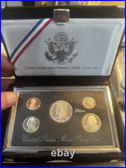 1992-s United States Mint Premier Silver Proof Coin Set