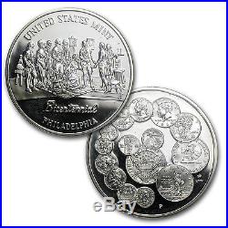 1993 5-Coin Proof Gold & Silver Philadelphia Set (withBox & COA) SKU #14068