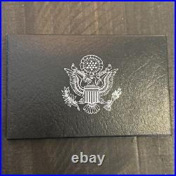1994-S U. S. Mint Silver Proof Set COA Box