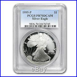 1995-P Proof Silver American Eagle PR-70 PCGS (Registry Set) SKU #23678