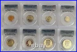 1995 S Proof Set Complete 8 coin Set PCGS PR69DCAM