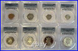 1995 S Proof Set Complete 8 coin Set PCGS PR69DCAM