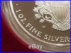 1995-W American Eagle 10th Anniversary Gold & Silver Proof Set (#btc)