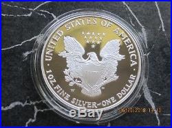 1995-W Anniversary Set Silver Eagle $1 Proof Key to Series JA006