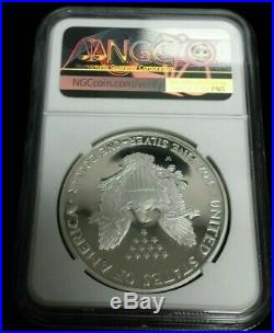 1995 W Proof American Silver Eagle NGC PF68 Ultra Cameo Anniversary Set