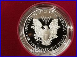 1995-W (key date) American Eagle 10th Anniversary Gold & Silver Proof Set (#btc)