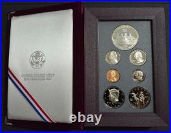 1996 & 1997 US Mint Prestige Proof Sets Complete with Boxes + Carboard + Coa's