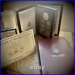 1996 PRESTIGE Proof Set. U. S. Mint Made. Complete & Original. With Box