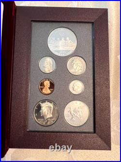 1996 Prestige Proof Set Atlanta Olympics Commemorative Coin US Mint OGP Box COA