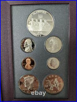 1996 Prestige Proof Set Atlanta Olympics Commemorative Coin US Mint OGP COA