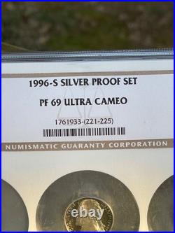 1996-S United States Proof Set NGC PF 69 ULTRA CAMEO