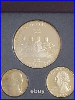 1996 United States Prestige Proof Set Atlanta Olympics