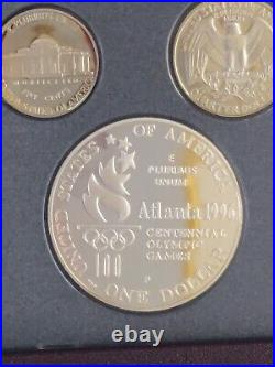 1996 United States Prestige Proof Set Atlanta Olympics