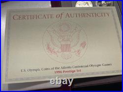 1996-s Prestige Proof Set / Hard To Find / Unc / Only (55,000) Minted 1996-s Prestige Proof Set / Hard To Find / Unc / Only (55,000) Minted