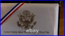 1996S United States mint premier silver proof set