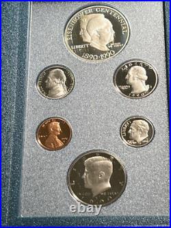 1997 & 1998 Premier + (2) 1990, 1991, 1995 Prestige US Mint SILVER PROOF SETS