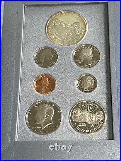 1997 & 1998 Premier + (2) 1990, 1991, 1995 Prestige US Mint SILVER PROOF SETS