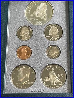 1997 & 1998 Premier + (2) 1990, 1991, 1995 Prestige US Mint SILVER PROOF SETS