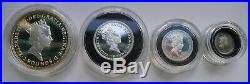 1997 Britannia Collection SILVER PROOF Set Troy Ounce. 958 Fine Low Mintage