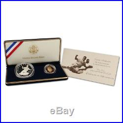 1997 US Jackie Robinson 2-Coin Commemorative Proof Set