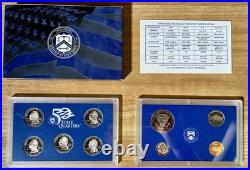 1999 2000 2001 2002 2003 2004 2005 2006 2007 2008 2009 US Mint Proof Sets OGP