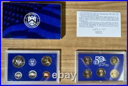1999 2000 2001 2002 2003 2004 2005 2006 2007 2008 2009 US Mint Proof Sets OGP