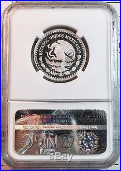 1999 5pc Silver Libertad Proof set Treasure Coins of Mexico NGC PF69