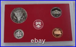 1999-S US Mint Silver Proof Set OGP COA & Box 9 Coins 90% United States
