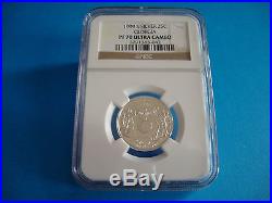 1999-S to 2009-S SILVER STATE QUARTER AND TERRITORIES SET NGC PF70 ULTRA CAMEO