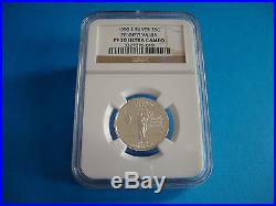 1999-S to 2009-S SILVER STATE QUARTER AND TERRITORIES SET NGC PF70 ULTRA CAMEO