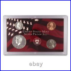1999 Silver Proof Set U. S. Mint Original Government Packaging COA. +1 gr silver