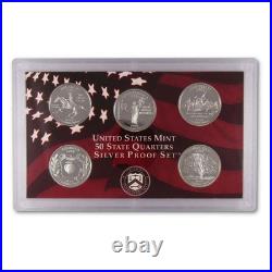 1999 Silver Proof Set U. S. Mint Original Government Packaging COA. +1 gr silver