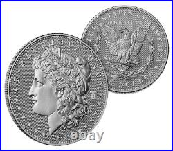 2 Coin Set 2026 Morgan Peace Diamond Field 250 Privy NGC MS70 FR Flag Presale