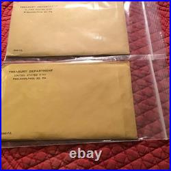 2, Sealed 1960 Silver Proof Sets