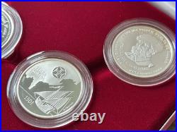 2000 Portugal Silver Proof Set Series XI New Frontiers 200 Escudos Case COA Rare