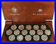 2000-SYDNEY-OLYMPIC-GAMES-Coin-Set-16-x-SILVER-PROOF-5-coins-01-ce