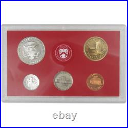 2000 Silver Proof Set U. S. Mint Original Government Packaging COA. FS. JFK Stamp