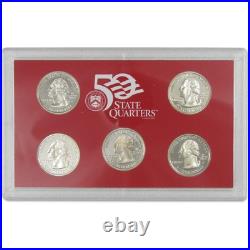 2000 Silver Proof Set U. S. Mint Original Government Packaging COA. FS. JFK Stamp