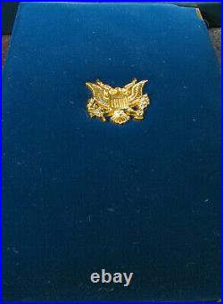 2000 W American Gold Eagle 4 Coin Proof Set w Box COA Platinum Silver Palladium