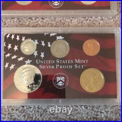 2000-s Us Mint Silver Proof Set 1.33oz