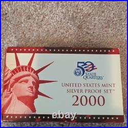 2000-s Us Mint Silver Proof Set 1.33oz