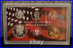 2000-s Us Mint Silver Proof Set 1.33oz W Coa