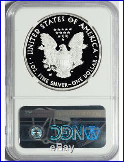 2001-2020 W $1 Proof Silver Eagle Set NGC PF70 Ultra Cameo Mercanti Signed