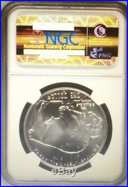 2001 P Buffalo Commemorative Silver Dollar NGC PF70 ULTRA CAMEO & MS70 Coin Set