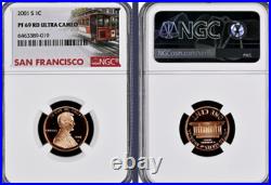 2001-S 10-coin Silver Proof Set NGC graded PF69 Ultra Cameo 2001-S 10-coin Silver Proof Set NGC graded PF69 Ultra Cameo