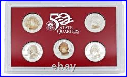2001-S United States Mint 90% Silver Proof 10 Coin Set In OGP with COA COMPLETE