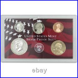 2001 Silver Proof Set U. S. Mint Original Government Packaging OGP COA